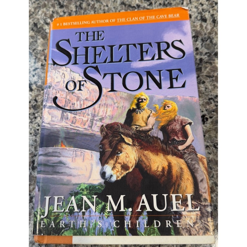The Shelters of Stone Jean M. Auel Earth's Children Book 5 Hardcover 1st Edition